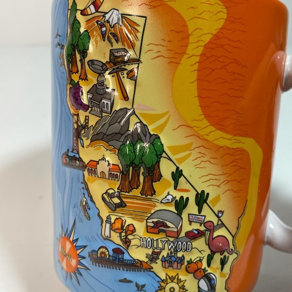 Disney California Adventure Map Mug - Picture 7 of 8